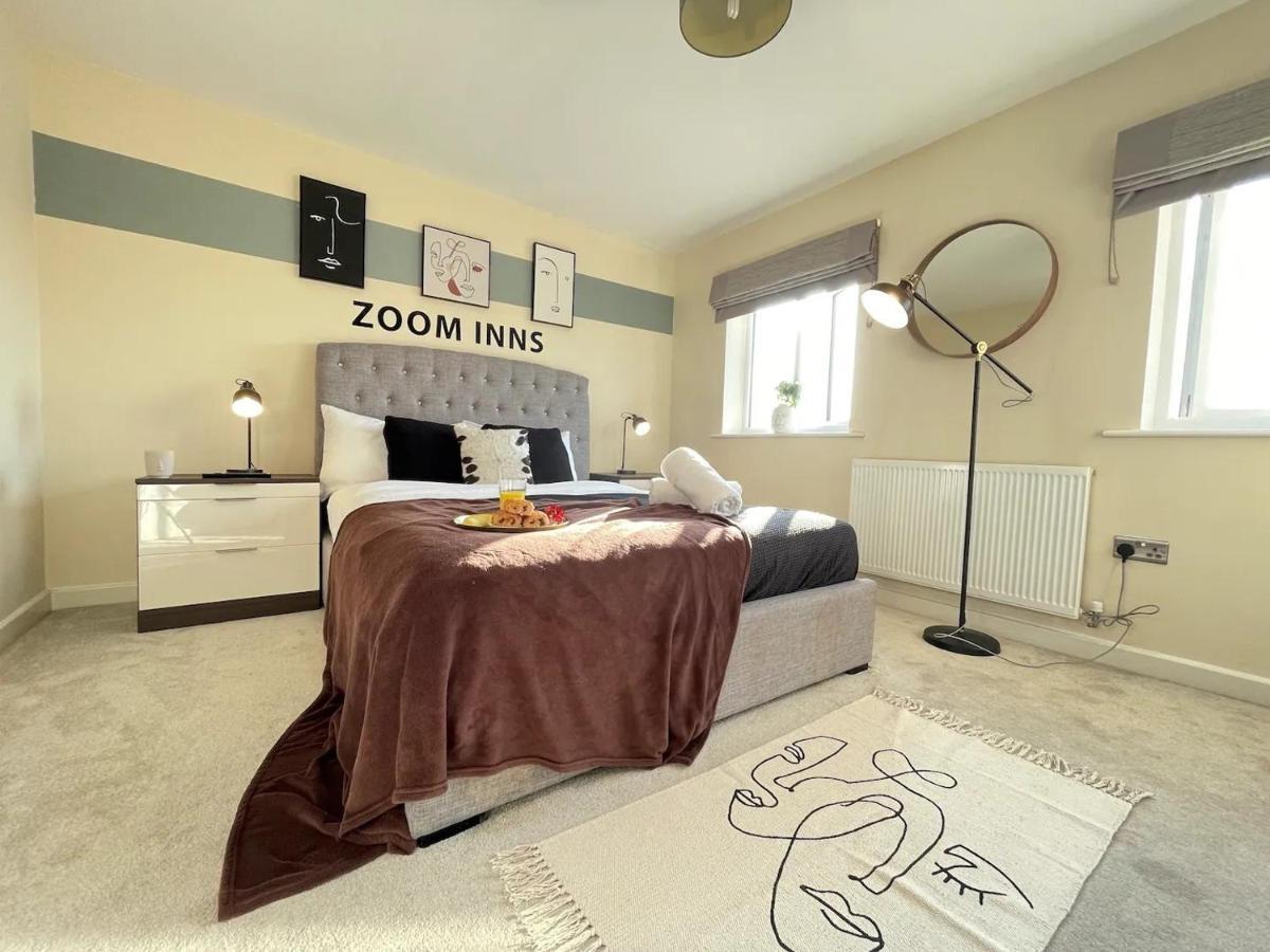 Chic Manchester Townhouse Near Old Trafford Екстериор снимка