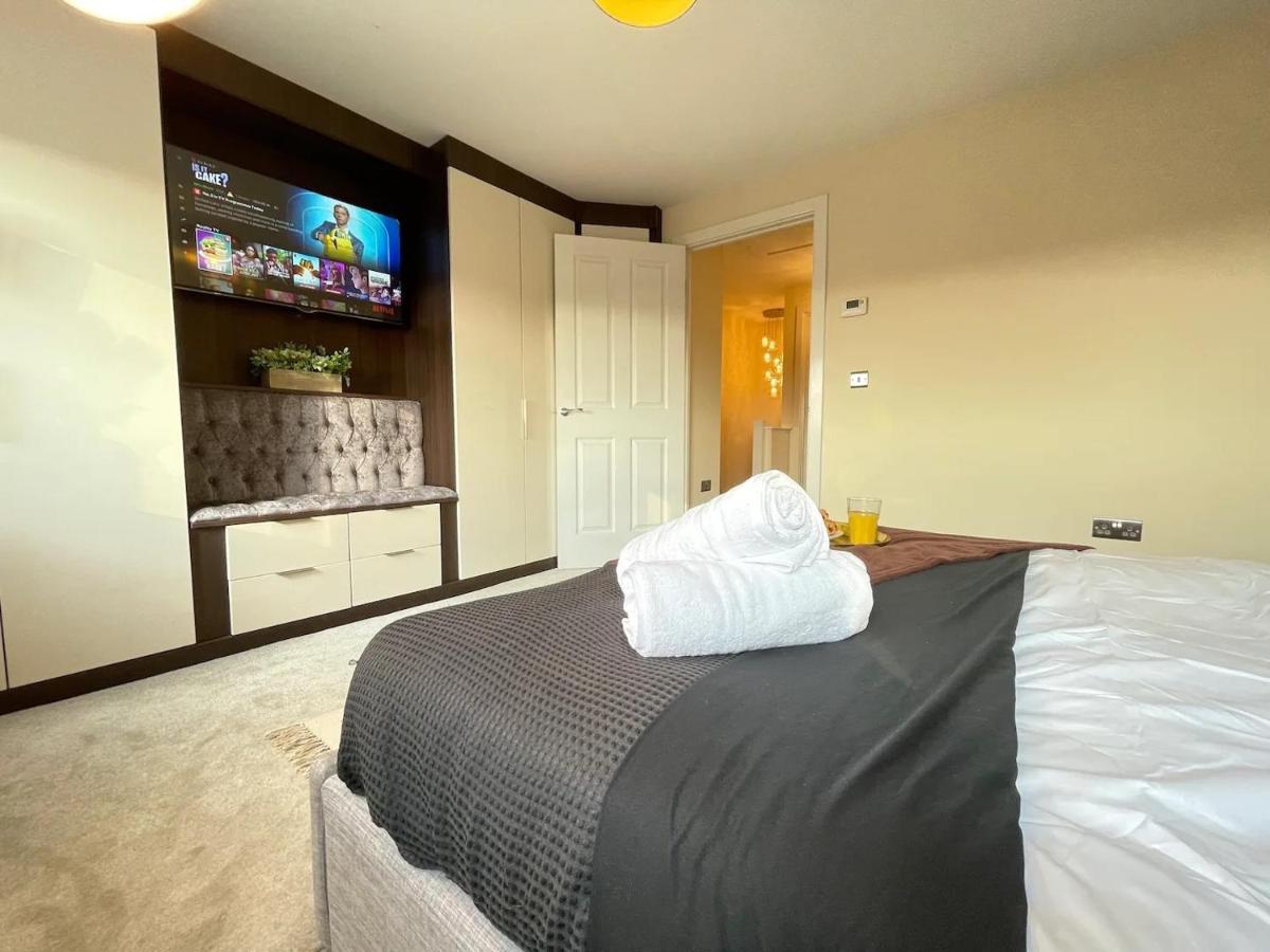 Chic Manchester Townhouse Near Old Trafford Екстериор снимка